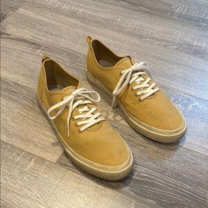 Everlane Yellow Sneakers Size‎ 11- Lace Up Ankle